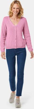 Cardigan - altrosé - Gr. 54 von Goldner Fashion