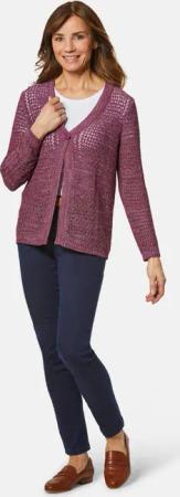 Cardigan - bordeaux - Gr. 23 von Goldner Fashion