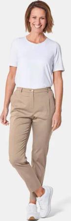 Bequeme Satinhose LOUISA COMFORT+ - beige - Gr. 23 von Goldner Fashion