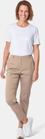 Bequeme Satinhose LOUISA - beige - Gr. 25 von Goldner Fashion