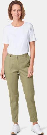 Bequeme Satinhose LOUISA COMFORT+ - khaki - Gr. 44 von Goldner Fashion