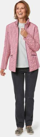 Leicht wattierte Steppjacke - altrosé / rosenholz - Gr. 20 von Goldner Fashion