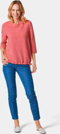 Shirtpullover - koralle - Gr. 24 von Goldner Fashion