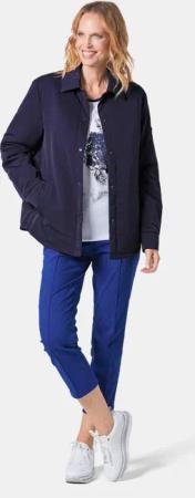 Leicht wattierte Jacke - marine - Gr. 24 von Goldner Fashion