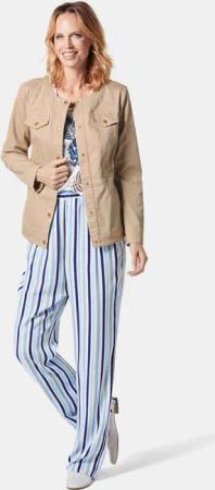 Jacke - beige - Gr. 42 von Goldner Fashion