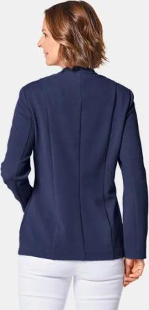 Blazer in leicht elastischer Qualität - marine - Gr. 22 von Goldner Fashion