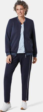 Bequeme Freizeitjacke in Blousonform - marine - Gr. 46 von Goldner Fashion