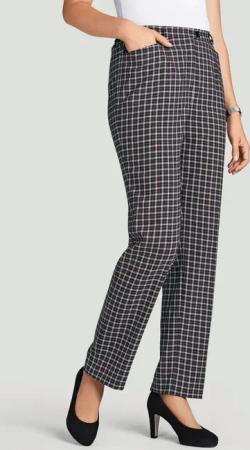 Karohose - marine / kariert - Gr. 22 von Goldner Fashion