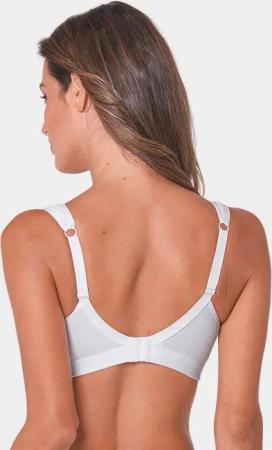 Bequemer Soft-BH aus Baumwolle - weiß - Gr. 105 B von Goldner Fashion