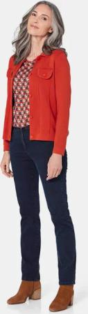 Strickjacke - rot - Gr. 25 von Goldner Fashion