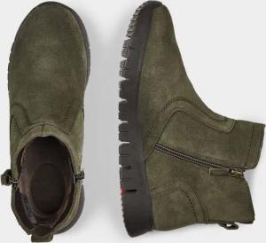 Halbstiefel - khaki - Gr. 37 von Goldner Fashion