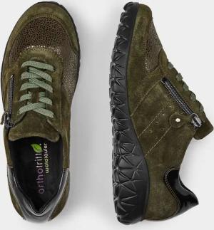 Schnürer - khaki - Gr. 38,5 von Goldner Fashion