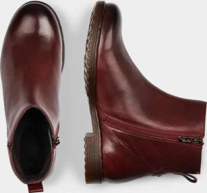 Stiefel - bordeaux - Gr. 41,5 von Goldner Fashion