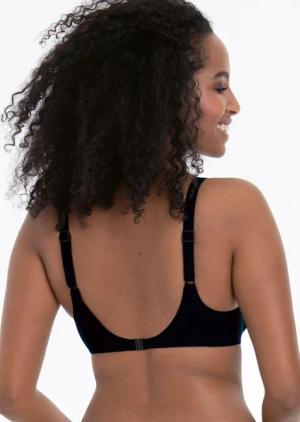 Bikinioberteil mit Bügel - schwarz - Gr. 38 F von Goldner Fashion