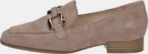 Slipper mit modischer Verzierung - taupe - Gr. 42 von Goldner Fashion