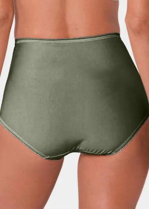 Miederhose mit Baumwolle - salbei - Gr. 46 von Goldner Fashion