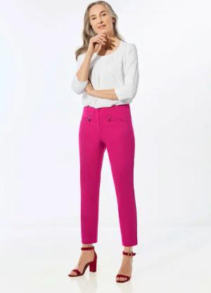 7/8-Bengalinhose LOUISA - pink - Gr. 20 von Goldner Fashion
