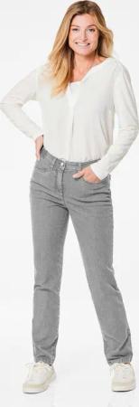 Röhrenjeans LOUISA - grau - Gr. 26 von Goldner Fashion