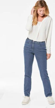 Röhrenjeans LOUISA COMFORT+ - hellblau - Gr. 44 von Goldner Fashion