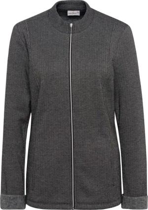 Trageangenehme Jerseyjacke - grau / gemustert - Gr. 19 von Goldner Fashion