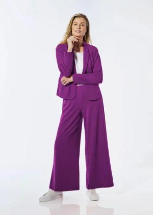 Jersey-Hose - aubergine - Gr. 27 von Goldner Fashion