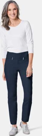 Bengalinhose LOUISA mit Reißverschlusstaschen - marine - Gr. 205 von Goldner Fashion