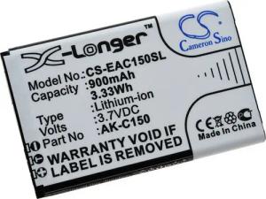 Powery Akku für Großtasten-Handy Emporia Telme C150 Handy-Akku 900 mAh (3.7 V)