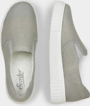 Slipper mit angenehmer Innenausstattung aus Bambus - grau - Gr. 41,5 von Goldner Fashion