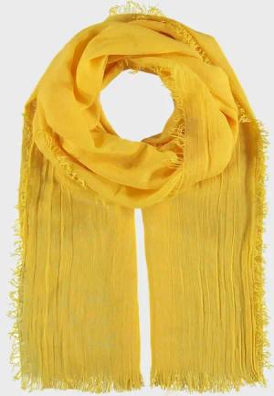 Tuch in leichter Qualität - gelb - Gr. Einheitsgröße von Goldner Fashion