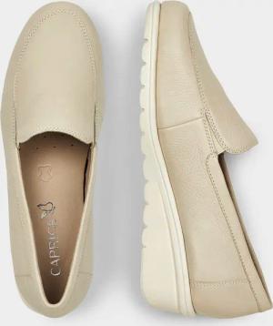 Slipper aus weichem Leder - beige - Gr. 38 von Goldner Fashion