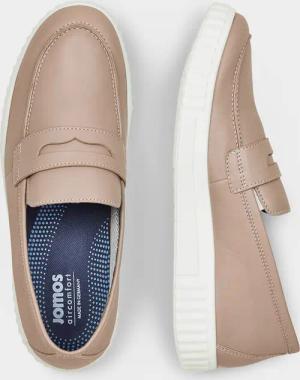 Slipper aus weichem Leder - rosé - Gr. 37 von Goldner Fashion