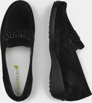 Slipper mit auswechselbarem Fußbett - schwarz - Gr. 41,5 von Goldner Fashion