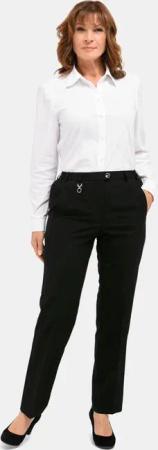 Trevira-Schurwollhose CARLA COMFORT+ - schwarz - Gr. 21 von Goldner Fashion