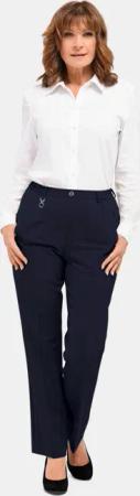 Trevira-Schurwollschlupfhose - marine - Gr. 56 von Goldner Fashion