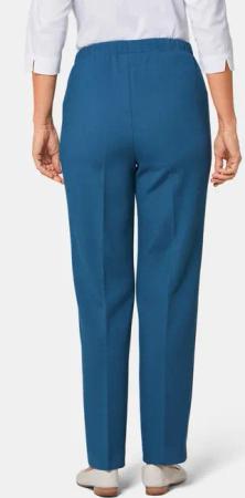 Bequeme Rippenhose CARLA - blau - Gr. 52 von Goldner Fashion