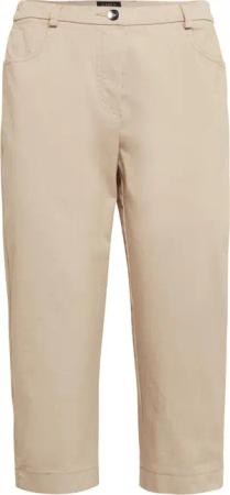 Capri-Jeanshose - beige - Gr. 26 von Goldner Fashion
