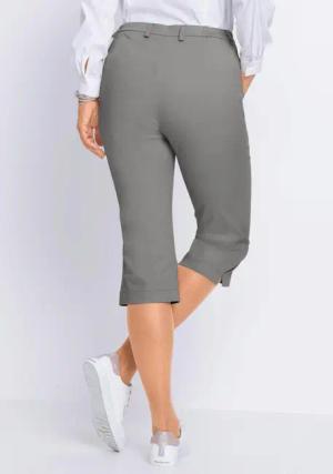 Capri-Jeanshose - grau - Gr. 54 von Goldner Fashion