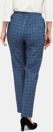 Karohose CARLA mit Refresh-Technologie - blau - Gr. 195 von Goldner Fashion