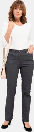 Jeansschlupfhose - anthrazit - Gr. 42 von Goldner Fashion