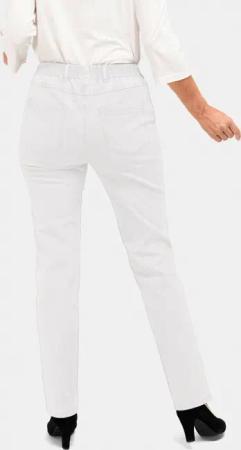 Jeansschlupfhose - weiß - Gr. 215 von Goldner Fashion