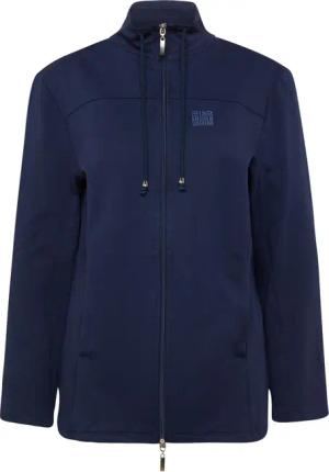 Stretchbequeme Sweatjacke - marine - Gr. 38 von Goldner Fashion