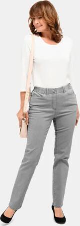 Jeansschlupfhose - grau - Gr. 255 von Goldner Fashion