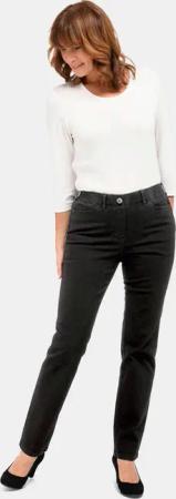 Jeansschlupfhose - schwarz - Gr. 56 von Goldner Fashion