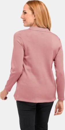Unkomplizierter Pullover mit Polokragen - altrosé - Gr. 52 von Goldner Fashion