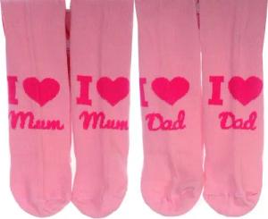 La Bortini Strumpfhose 2er Pack Strumpfhosen für Babys und Kindermode in Rosa mit hohem Baumwoll-Anteil, 44 50 56 62 68 74