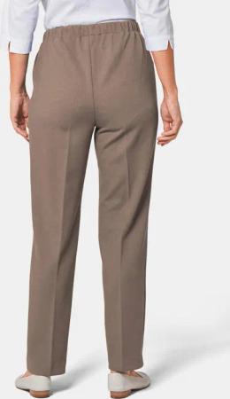 Bequeme Rippenhose CARLA - taupe - Gr. 275 von Goldner Fashion