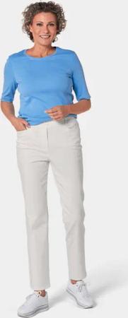 Leichte Baumwollschlupfhose - cremeweiß - Gr. 275 von Goldner Fashion