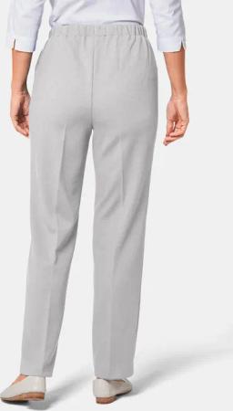 Bequeme Rippenhose CARLA - grau - Gr. 22 von Goldner Fashion