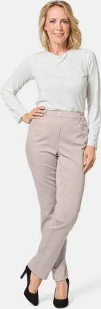 Leichte Baumwollschlupfhose - beige - Gr. 40 von Goldner Fashion