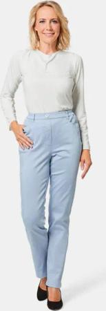 Leichte Baumwollschlupfhose - hellblau - Gr. 27 von Goldner Fashion